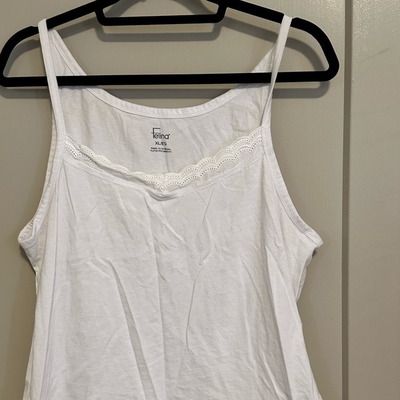 Felina Tops - Felina Women's Classic White Camisole